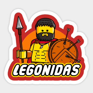 Legonidas! Sticker